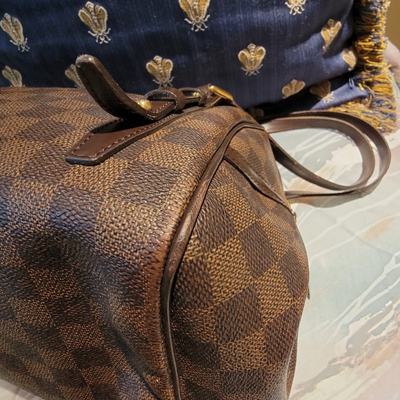 Louis Vuitton Damier Ebene Rivington Handbag PM - Picture 4 of 12